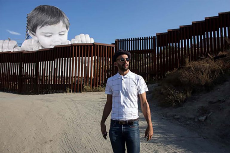 JR’s Newest Work Unveiled at The Mexican Border