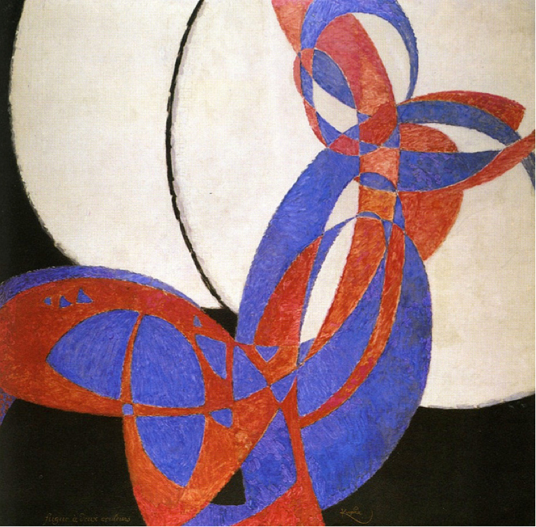 František_Kupka,_1912,_Amorpha,_fugue_en_deux_couleurs_(Fugue_in_Two_Colors),_210_x_200_cm,_Narodni_Galerie,_Prague