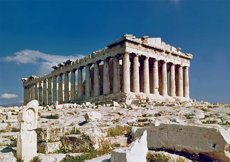 THE MARVELS OF GREEK ARCHITECTURE:  A GLIMPSE OF THE TEMPLES FROM THE ANCIENT WORLD