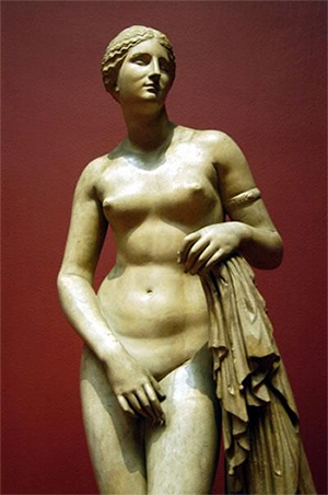 Greek goddess Aphrodite