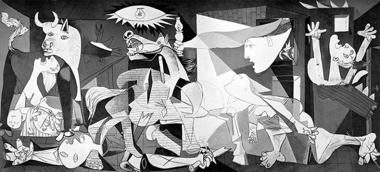 Other Hidden Symbols Hidden in Guernica by Picasso