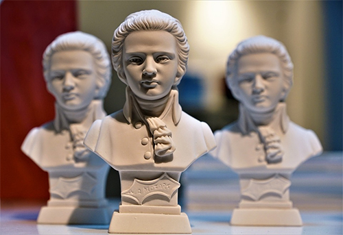 Mozart Sculpture Art