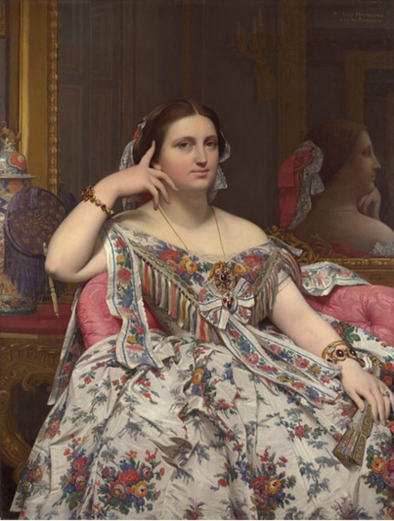 THE PORTRAITS OF FRENCH NEO-CLASSICIST PAINTER JEAN-AUGUSTE-DOMINIQUE INGRES