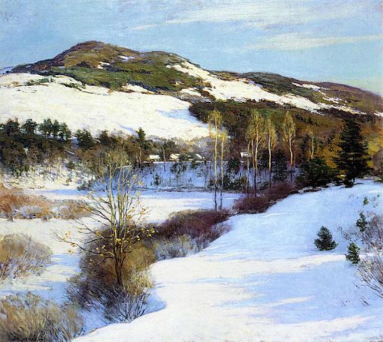 WILLARD LEROY METCALF: PROMINENT AMERICAN LANDSCAPE PAINTER OF THE NEW ENGLAND LANDSCAPE