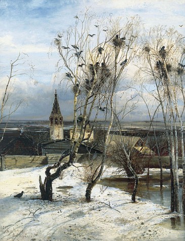 ALEXEI SAVRASOV, RUSSIAN IMPRESSIONIST PAINTER AND INVENTOR OF THE LYRICAL LANDSCAPE PAINTING STYLE