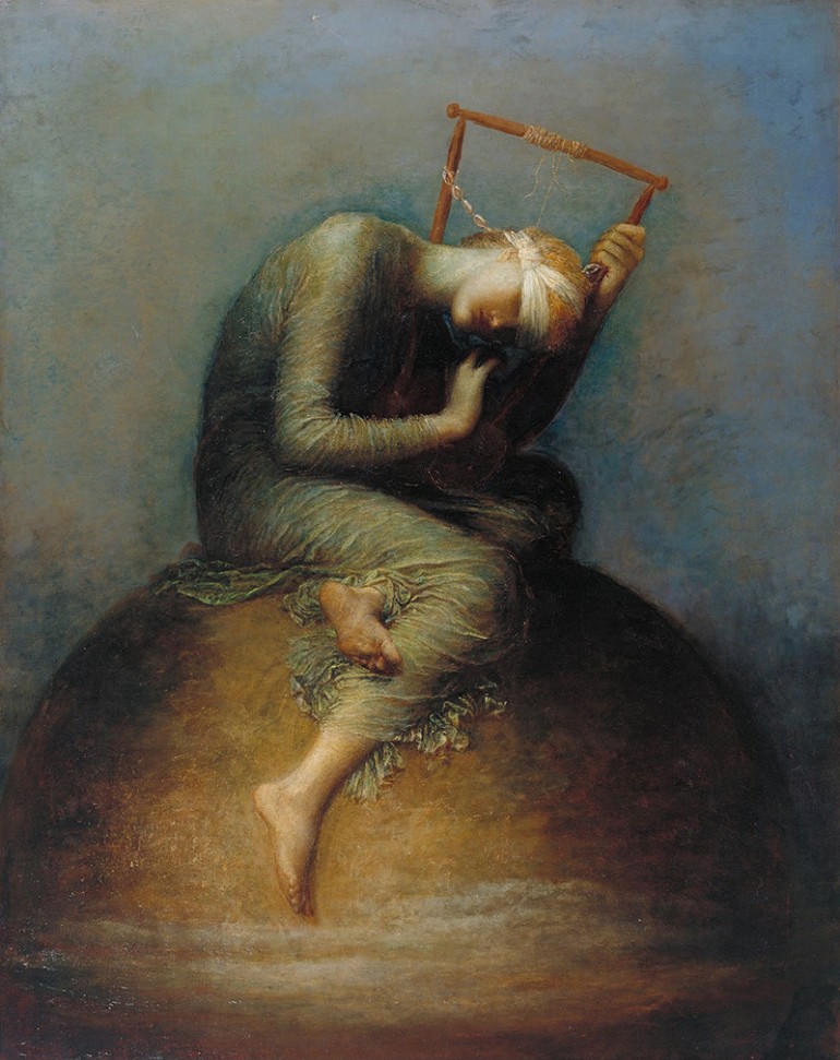 GEORGE FREDERICK WATTS, ENGLISH VICTORIAN PAINTER WHO PAINTED IDEAS NOT OBJECTS