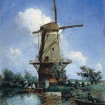 Windmolen bij Delft