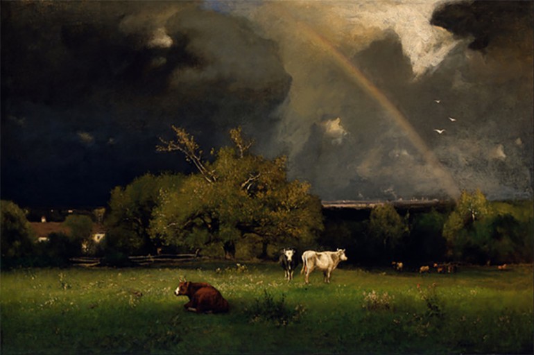 GEORGE INNESS – THE FATHER OF LANDSCAPE PAINTINGS AND EXPONENT OF TONALISM AND BARBIZON STYLE