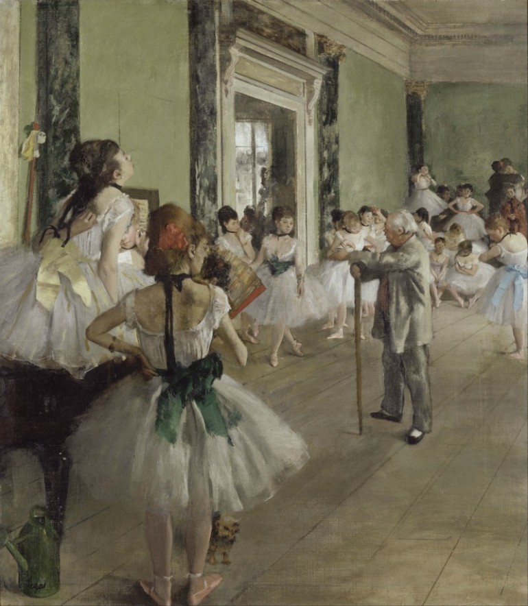 THE CLASSIC BEAUTY OF THE BALLERINAS AND PORTRAITS OF EDGAR DEGAS, A CORE MEMBER OF FRENCH IMPRESSIONISM