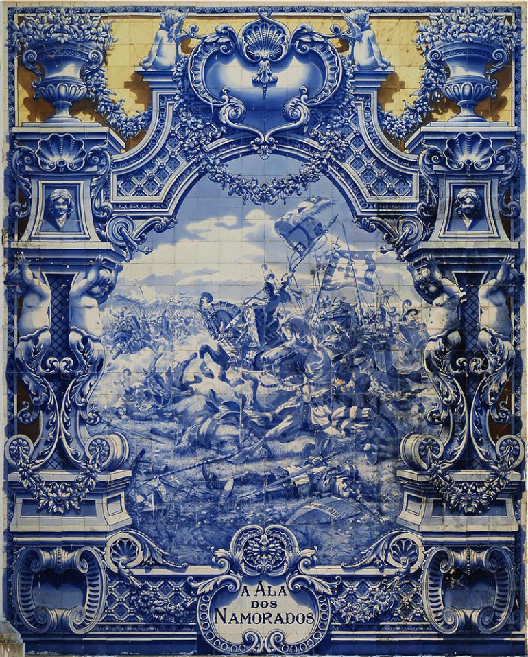HISTORY AS DEPICTED IN THE BEAUTIFUL AZULEJOS OF PORTUGAL