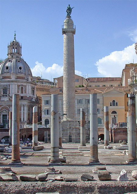 Roma Colonna Traiana Basilica