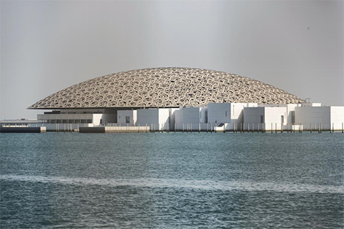The Louvre Museum in Abu Dhabi