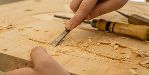 Wood carving enhances physical health