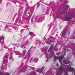 white-and-purple-painting